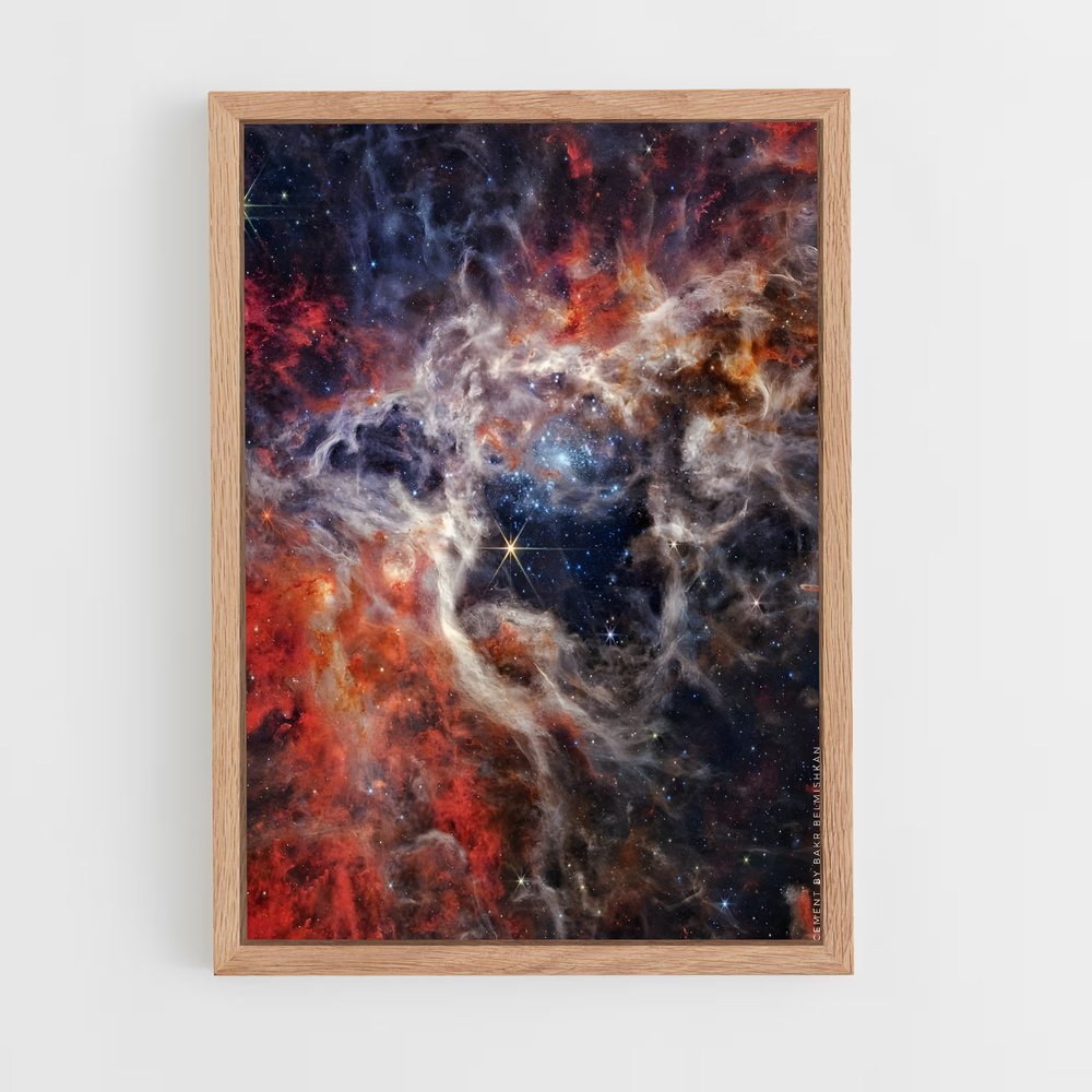 Poster du magnifique télescope James Webb – affiche Astronomie (vue 4)